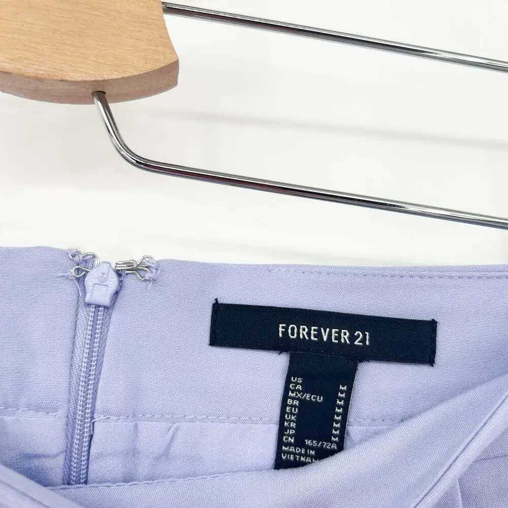 NWT Forever 21 Womens Preppy‎ Academia Y2K Button Front Mini Pencil Skirt Size M
